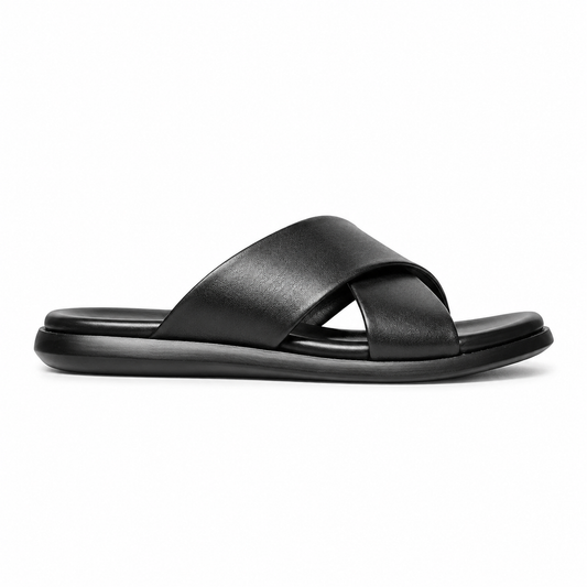 OSTELLA™ | Sandales Croisées Noir