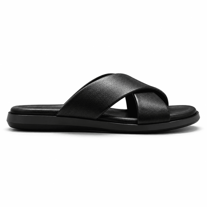 OSTELLA™ | Sandales Croisées Noir