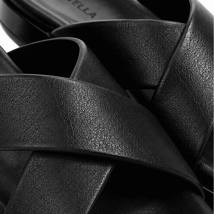 OSTELLA™ | Sandales Croisées Noir
