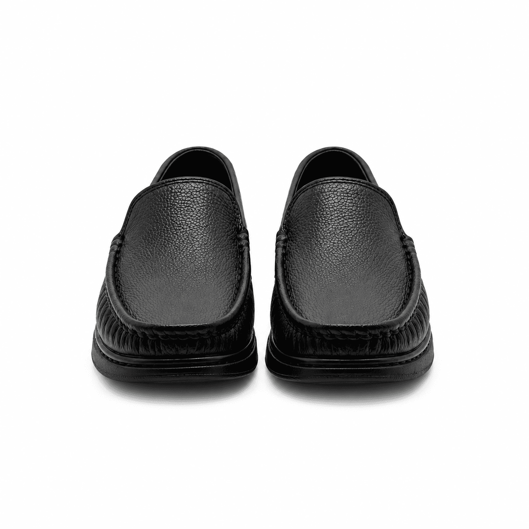 OSTELLA™ | Mocassins en Cuir Noir