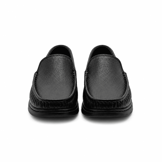 OSTELLA™ | Mocassins en Cuir Noir