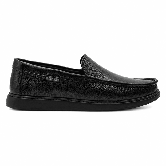 OSTELLA™ | Mocassins en Cuir Noir