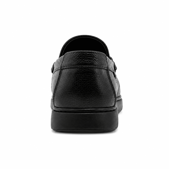 OSTELLA™ | Mocassins en Cuir Noir