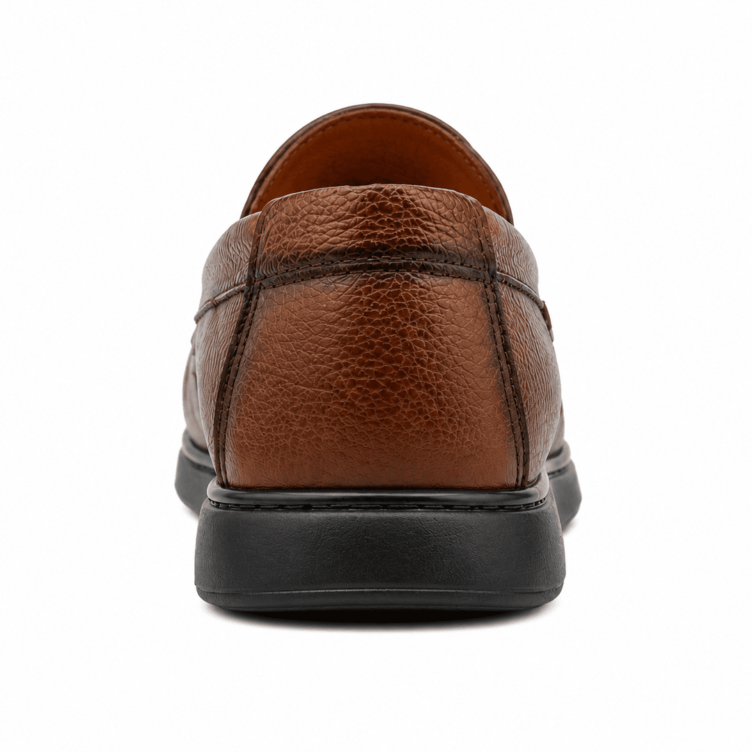 OSTELLA™ | Mocassins en Cuir Marron